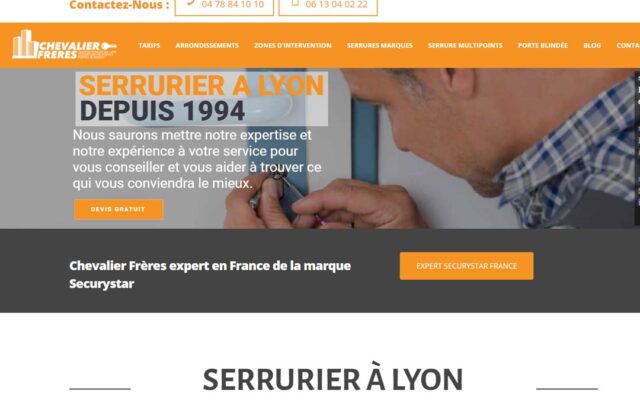 Chevalier Frères- Artisan serrurier à Lyon