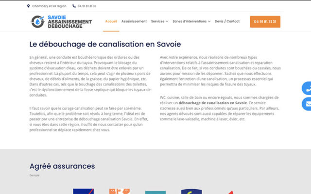 Assainissement Débouchage