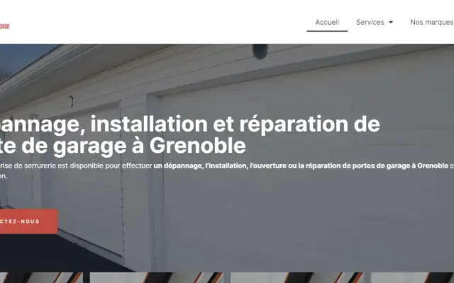 Porte garage grenoble