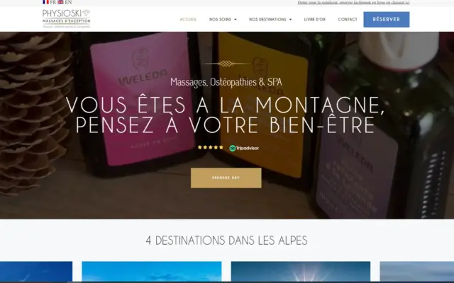 Massages sportifs ou pour le bien-être dans les Alpes !